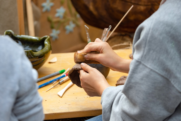 Poterie par façonnage