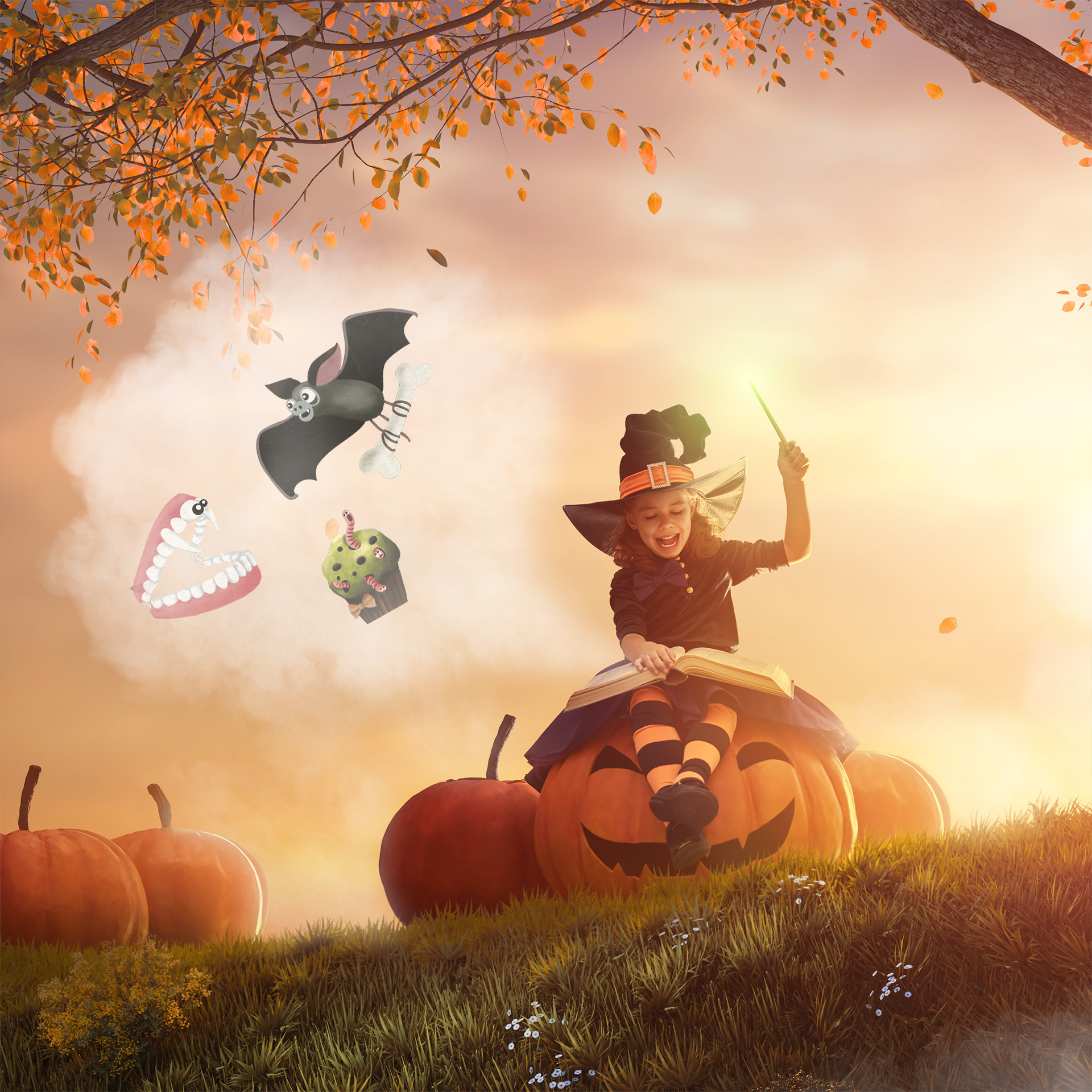 Marche littéraire d'Halloween
