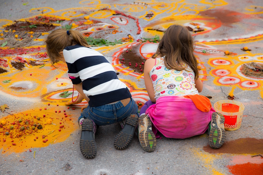 Atelier - Création d'un Rangoli